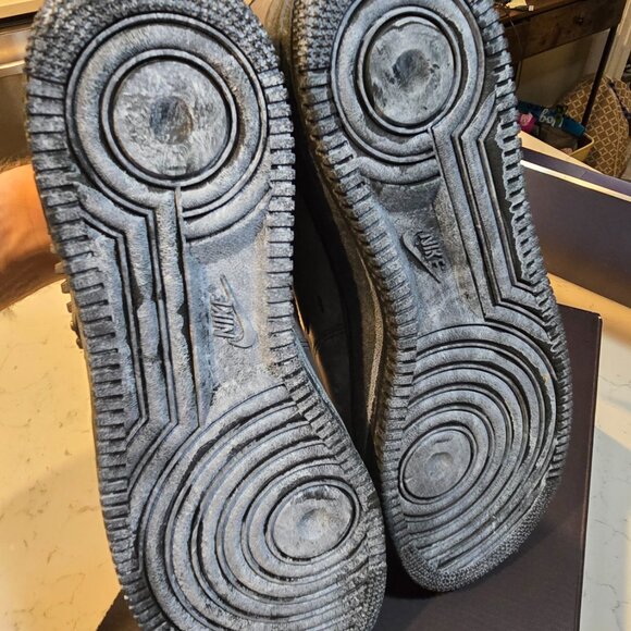 Nike Air Force 1 Low '07 LV8 Metal Work Anthracite Men's Size 12 1H4965-254 NEW - Picture 9 of 15